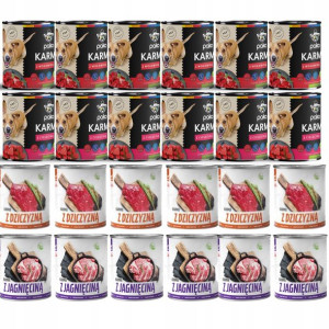 Pako + Tuftuf Karma Mokra Mix 24 X 800 G Puszka