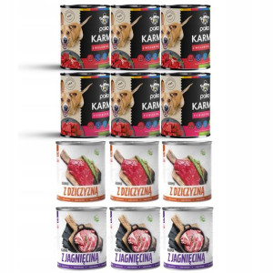 Pako + Tuftuf Karma Mokra Mix 12x 800 G Puszka