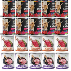 Pako + Tuftuf Karma Mokra Mix 20 X 800 G Puszka