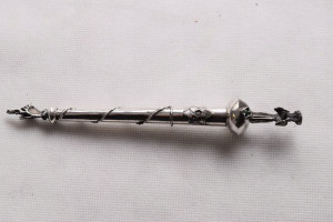 SREBRNY JAD JUDAICA SREBRO żydowskie pr. 84 ŻYD