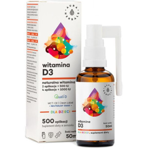 AURA HERBALS Witamina D3 Dla Dzieci 50ml