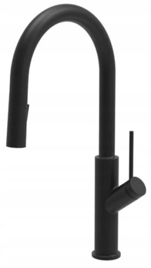 Bateria kuchenna Omnires BEND BE6455BL czarny mat