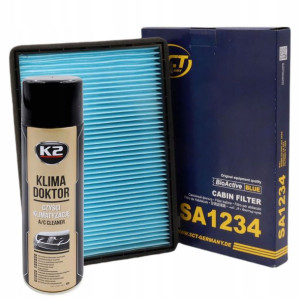Filtr Kabinowy SCT SA1234 + Klima Doktor K2 500ml