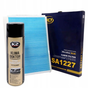 Filtr Kabinowy SCT SA1227 + Klima Doktor K2 500ml
