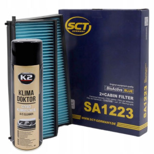 Filtr Kabinowy SCT SA1223 + Klima Doktor K2 500ml
