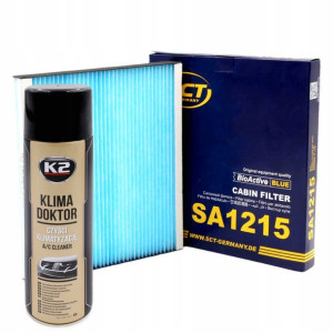 Filtr Kabinowy SCT SA1215 + Klima Doktor K2 500ml
