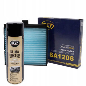 Filtr Kabinowy SCT SA1206 + Klima Doktor K2 500ml