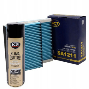 Filtr Kabinowy SCT SA1211 + Klima Doktor K2 500ml