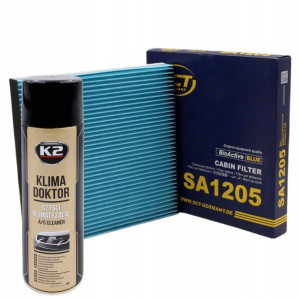 Filtr Kabinowy SCT SA1205 + Klima Doktor K2 500ml