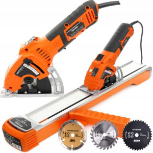 Precyzyjna Mini Pilarka Tarczowa Prowadnica 1200w