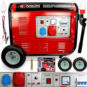 Agregat Prądotwórczy 2800w 7km 380v Miedź Generato