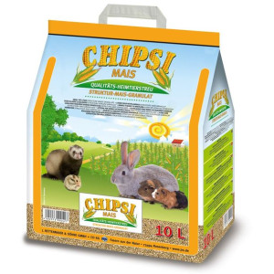 Podłoże Kukurydziane Chipsi Mais 10L Z Kukurydzy