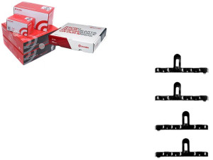 Zestaw Montażowy Klocków Hamulc. Brembo