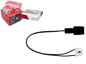 Czujnik Zużycia Klocków Bmw 3 E30 Przód Brembo