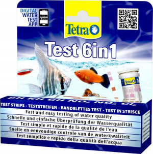 Tetra TEST 6in1 Testy Paskowe do Wody 6w1 25szt