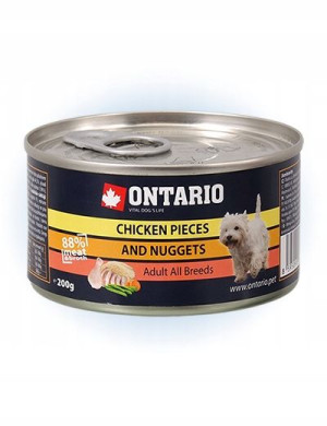 Ontario Karma Mokra Kawałki Kurczaka Nugetsy 200g