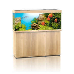 Juwel Rio 450l 151x51cm Zestaw z Szafką Dąb Jasny