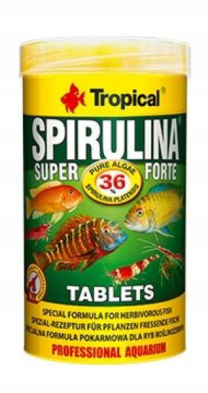 Tropical Super Spirulina Forte Tablets 250ml
