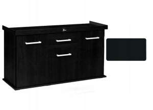 Szafka pod Akwarium proste SOLID 120x40 CZARNA