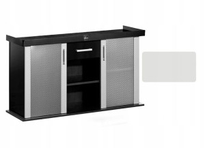 Szafka pod Akwarium proste Modern 160x60x77 BIAŁA