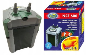 Aqua Nova NCF-600 Filtr Kubełkowy Akwarium Do 150l