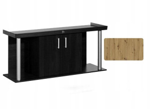 Szafka Akwarium Proste Comfort 150x50 DĄB ARTISAN