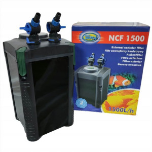 Filtr Zewnetrzny Ncf-1500 Akwarium Do 500l +wkłady
