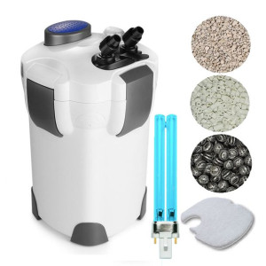 Filtr Kubełkowy Zewnętrzny Do Akwarium 800L z UV-C