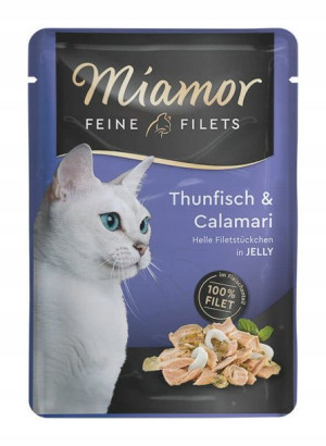 Miamor Karma Mokra Feine Tuńczyk z Kalmarami 100g