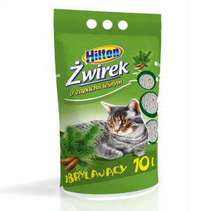 Hilton Żwir Bentonitowy Leśny 10L Zbrylający 9kg