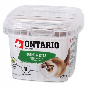 Ontario CZYSZCZĄCY ZĘBY Przysmak dla Kota 75g