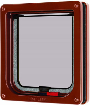 Cat Mate Drzwiczki Lockable Cat Flap Brąz 19,2x20