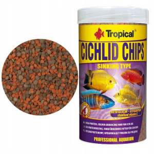 TROPICAL CICHLID CHIPS 250ml Pokarm Dla Pielęgnic