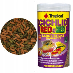 Tropical Cichlid Red&green Large Sticks 1000ml