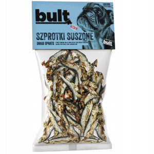 BULT Szprotki Suszone Naturalny Psi Przysmak 150g