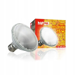 TERRA Żarówka HALOGEN GRZEWCZY 75W Do Terrarium