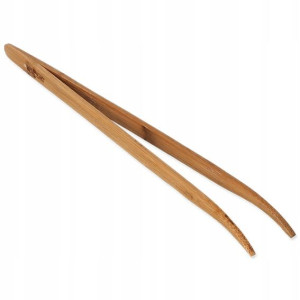 Repti Planet Pinceta Pęseta Zagięta Bambusowa 28cm