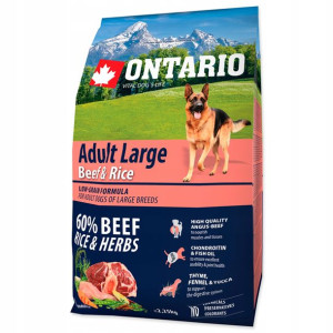 Ontario Adult Large Beef&rice 2,25kg Wołowina