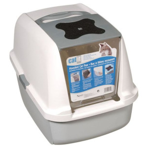 KUWETA CATIT kryta z filtrem duża 56x44x42 SZARA