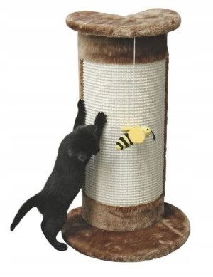 DRAPAK CORNER Brązowy 58cm Narożny Dla Kota