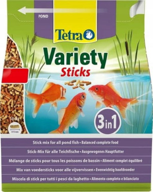 TETRA POND VARIETY STICKS 4L Mix 3 Pokarm Dla Ryb