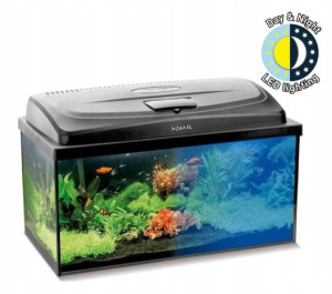 AQUAEL Zestaw Akwarystyczny 60x30x30cm + LED 10W