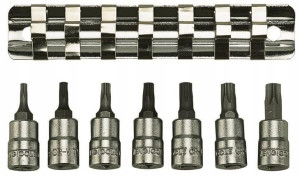 Zestaw nasadek TX chwytem 1/4 Teng Tools M1408TX