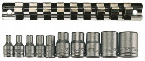 Zestaw nasadek E-Torx 1/4 i 3/8 Teng Tools M3814