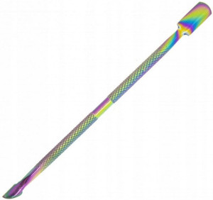 Kopytko Radełko Dłutko Nierdzewne Do Skórek Hybryd D539T Rainbow