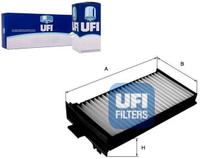 Filtr Kabinowy Micra K12 03- Ufi