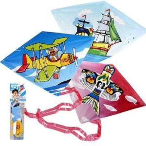 Latawiec Duży Lekki Wzory Linka Dla Dzieci Edu Fun