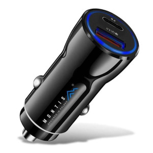Ładowarka Samochodowa Usb/usb-c Pd Qc 3.0 36w