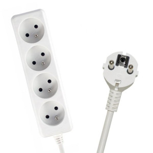 Przedłużacz Listwa Zasilająca Kabel 4 Gniazda 3m