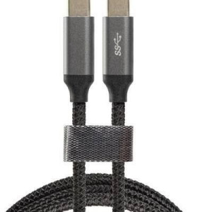 Wzmacniany Szybki Kabel Usb-c 3a 1m Metalowy Wtyk